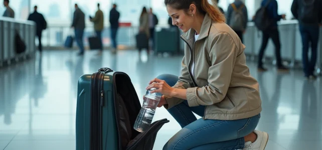 Peut-on transporter une bouteille d&rsquo;eau en soute lors d&rsquo;un voyage en avion ?
